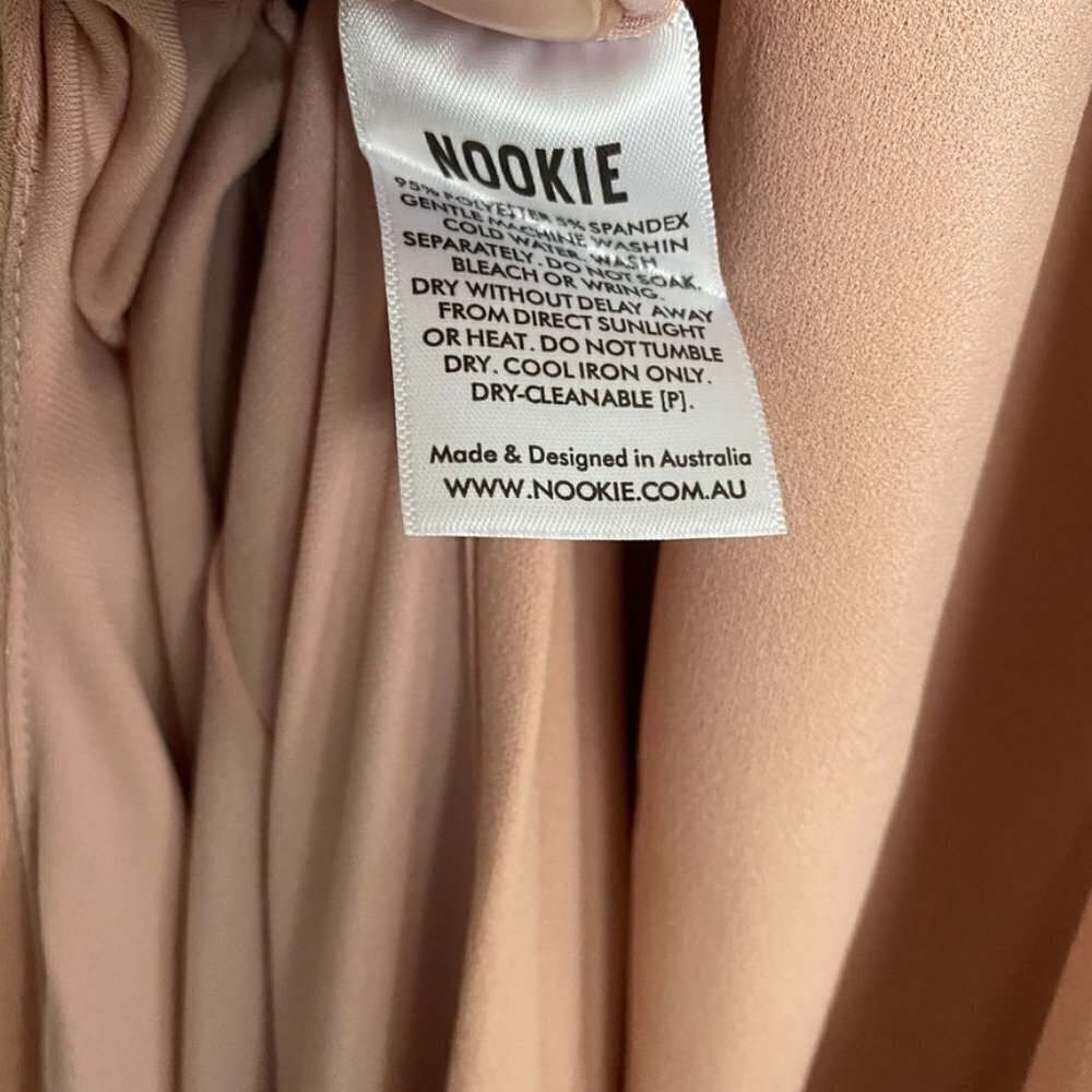 Nookie Revolve Lust One Shoulder Maxi Dress Pink - Picture 6 of 9